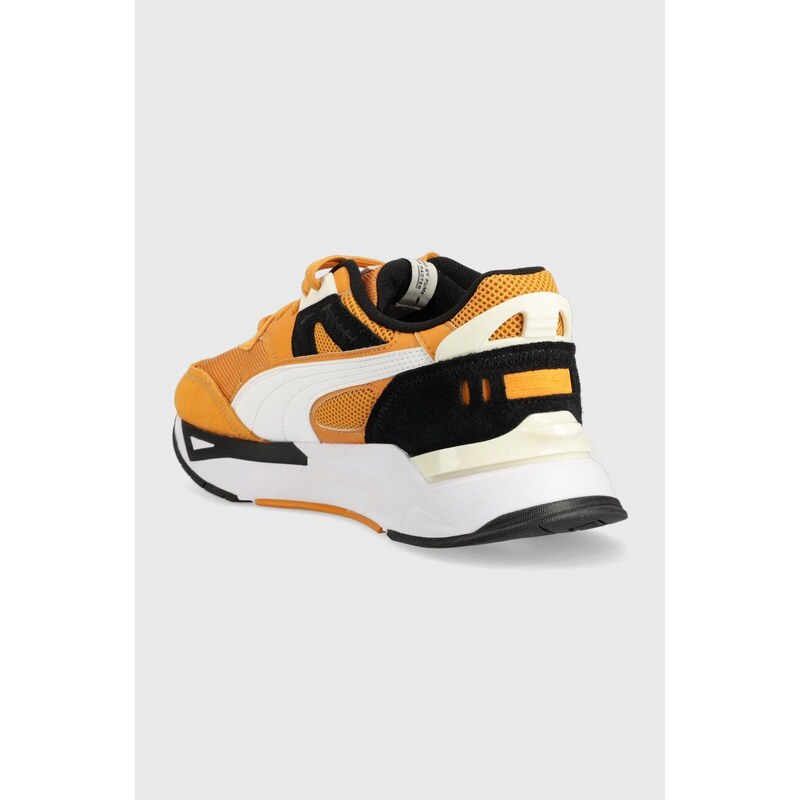 Sneakers boty Puma Mirage Sport Remix oranžová barva