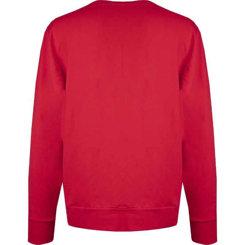 Pánský svetr DKaren DKaren_Sweatshirt_Justin_Red