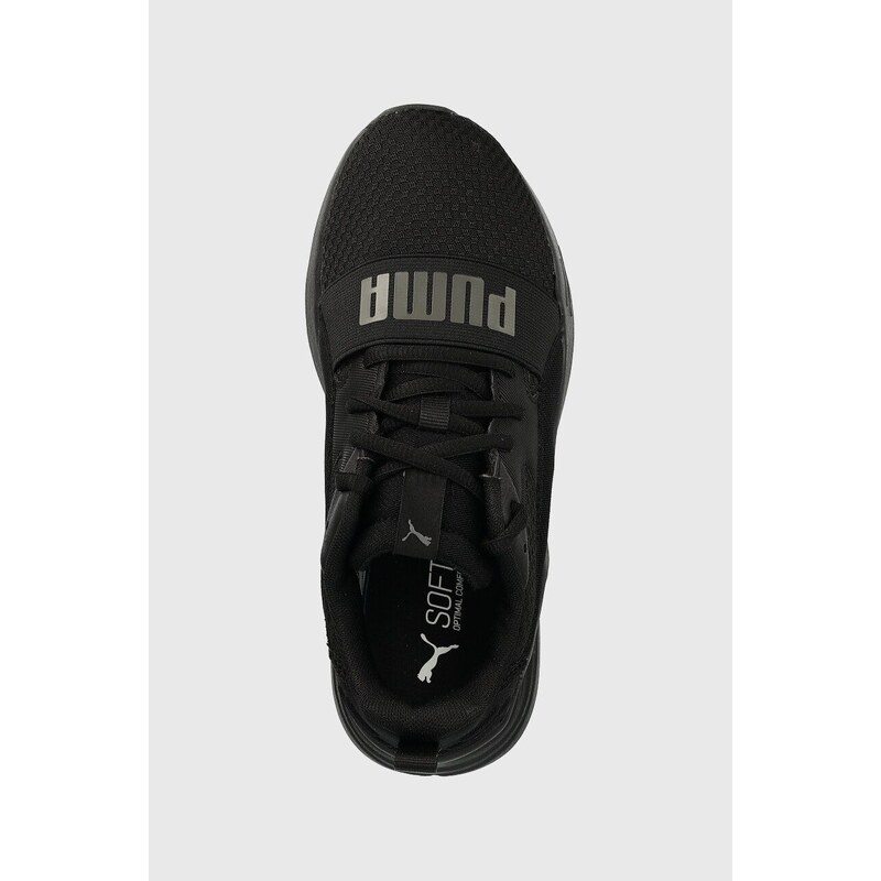 Dětské sneakers boty Puma Puma Wired Run Pure Jr černá barva