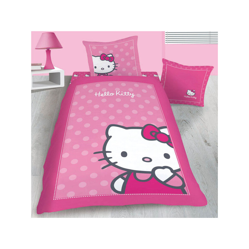 CTI Dětské povlečení Hello Kitty Camile bavlna 140/200, 70/90 cm