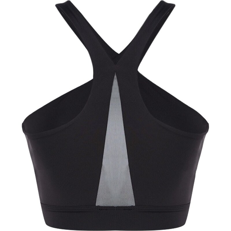 Trendyol Black Support/Shaping Tulle Detail Knitted Sports Bra