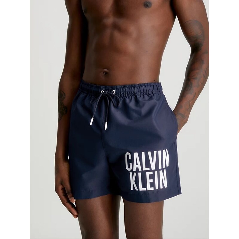 Pánské plavky Calvin Klein KM0KM00794 - tmavě modrá