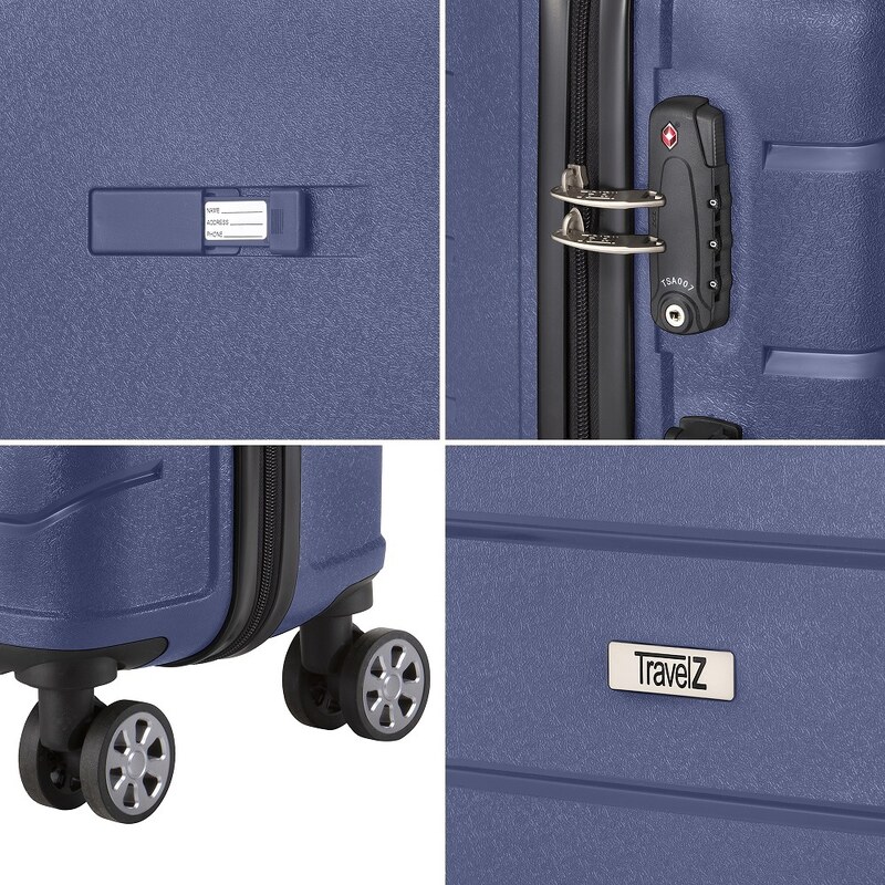 TRAVEL Z Příruční kufr 55cm Big Bars Blue