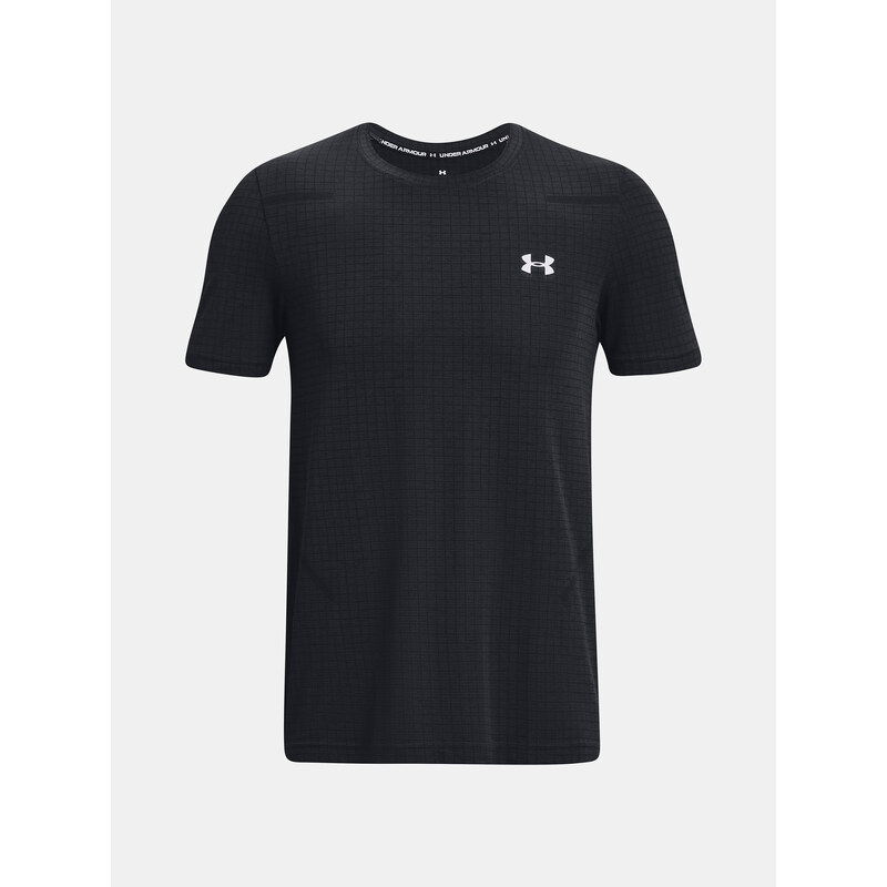 Under Armour Tričko UA Seamless Grid SS-BLK - Pánské