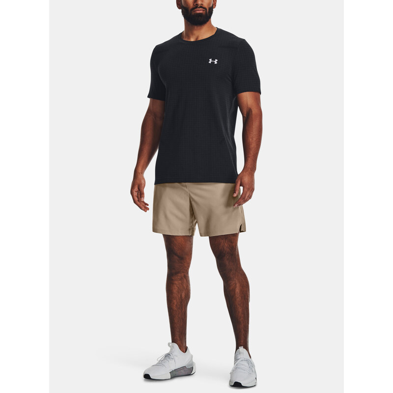 Under Armour Tričko UA Seamless Grid SS-BLK - Pánské