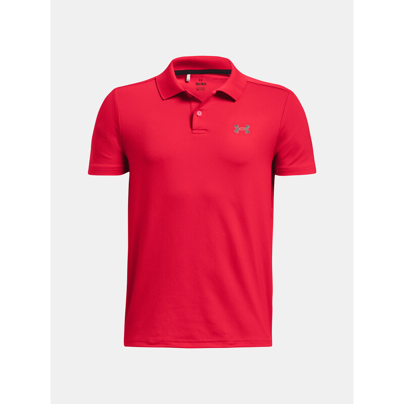 Under Armour Tričko UA Performance Polo-RED - Kluci