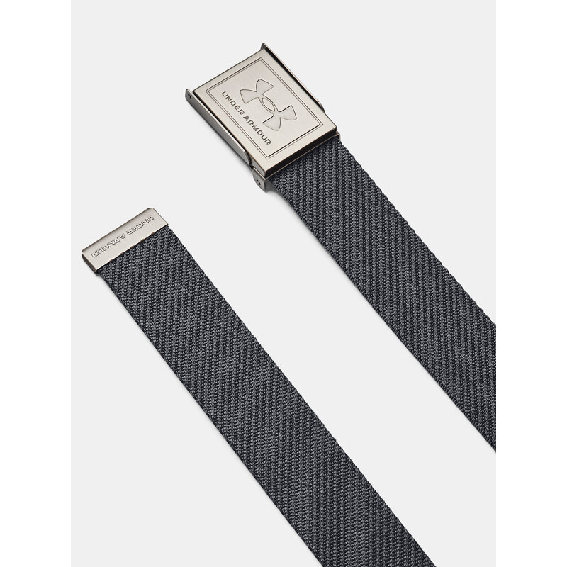 Under Armour Pásek M's Webbing Belt-GRY - Pánské