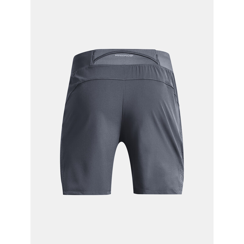 Under Armour Kraťasy LAUNCH ELITE 7'' SHORT-GRY - Pánské