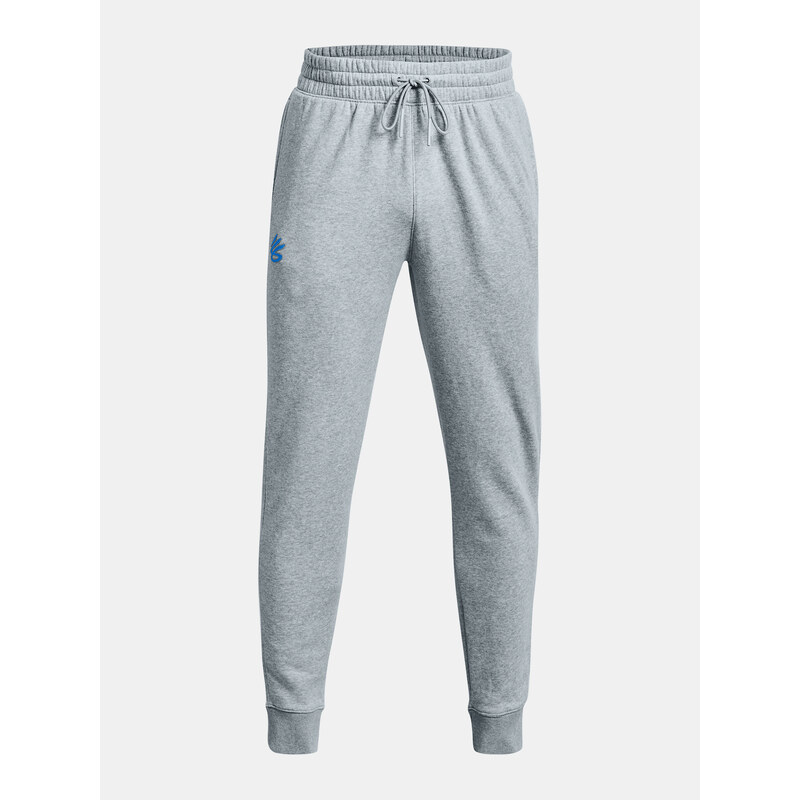 Under Armour Tepláky Curry Fleece Sweatpants-BLU - Pánské