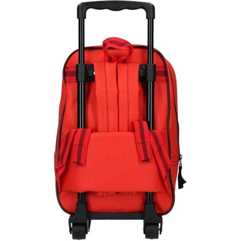 Vadobag Dětský / chlapecký cestovní kufr / batoh na kolečkách - trolley - Auta / Cars - motiv Blesk McQueen - 9L