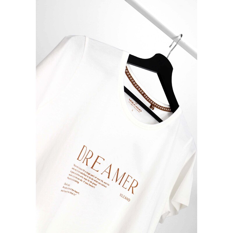 Volcano Woman's T-shirt T-Felicja L02140-S23
