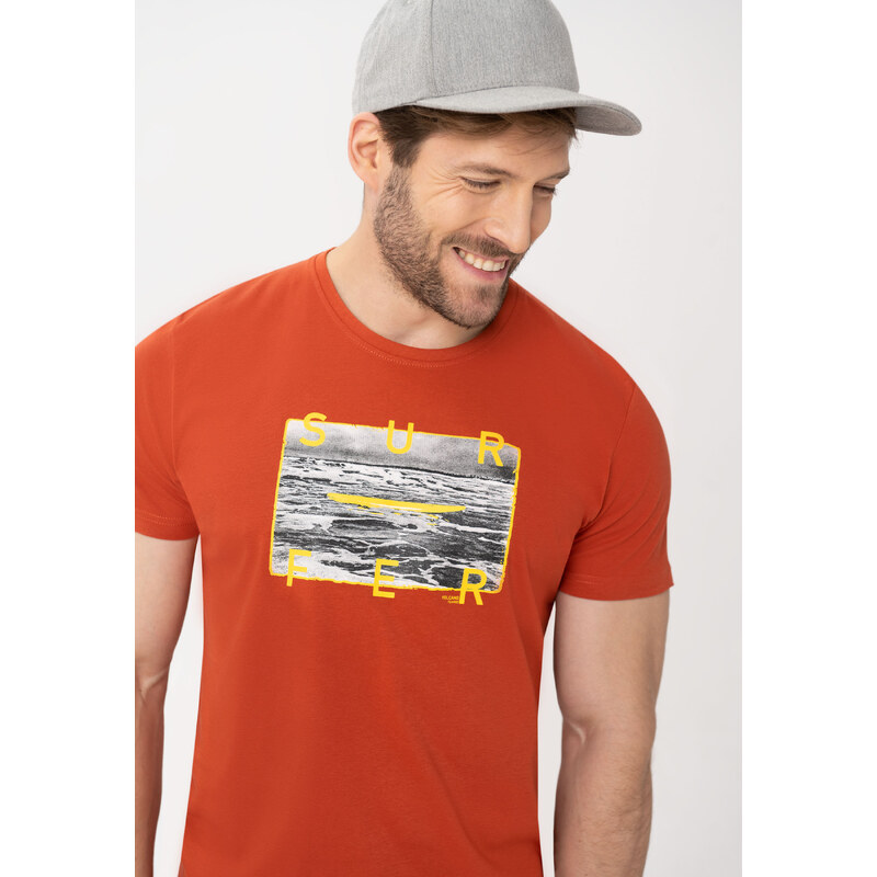 Volcano Man's T-shirt T-Surfis M02032-S23