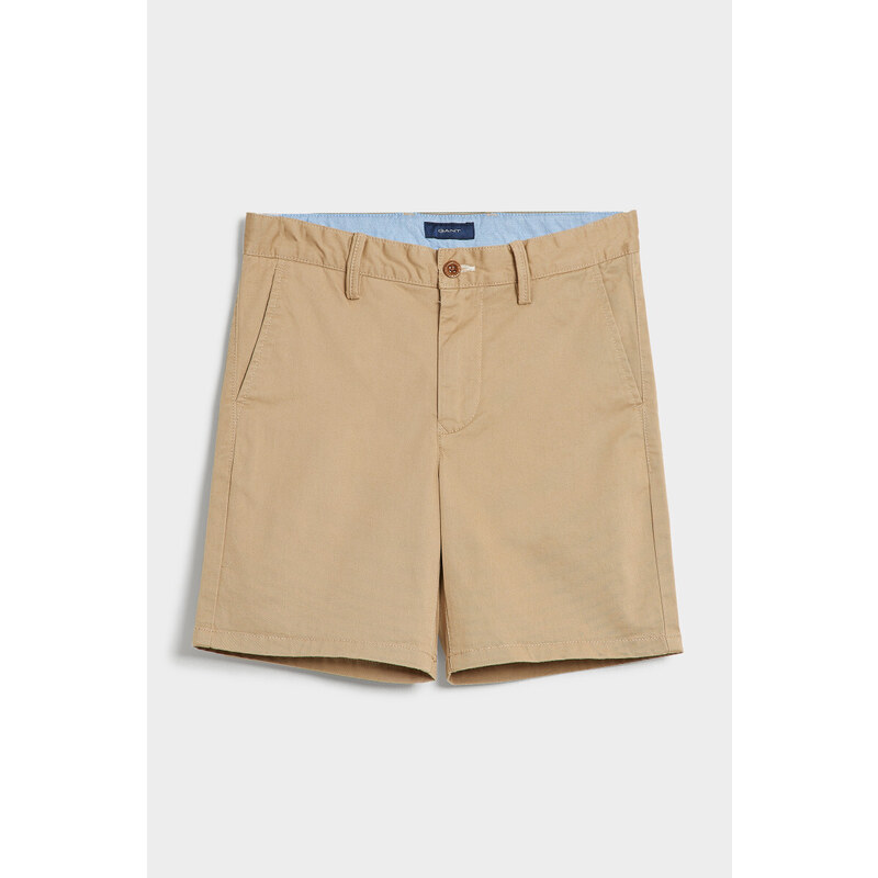 ŠORTKY GANT CHINOS SHORTS hnědá 122/128