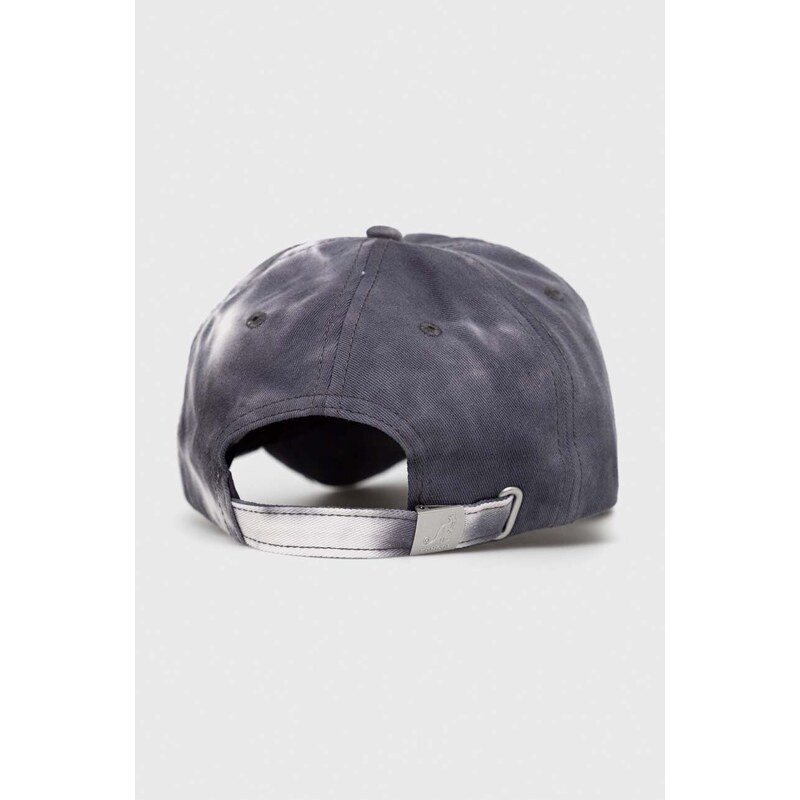 Bavlněná baseballová čepice Kangol šedá barva, K4360.SM082-SM082