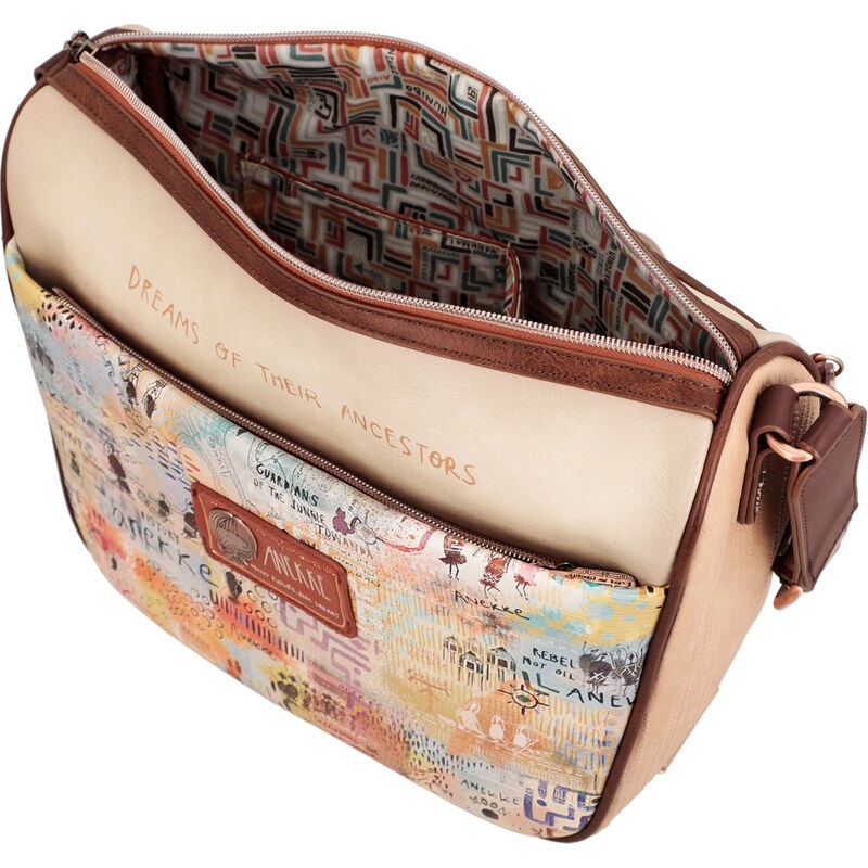 Anekke prostorná crossbody kabelka Menire