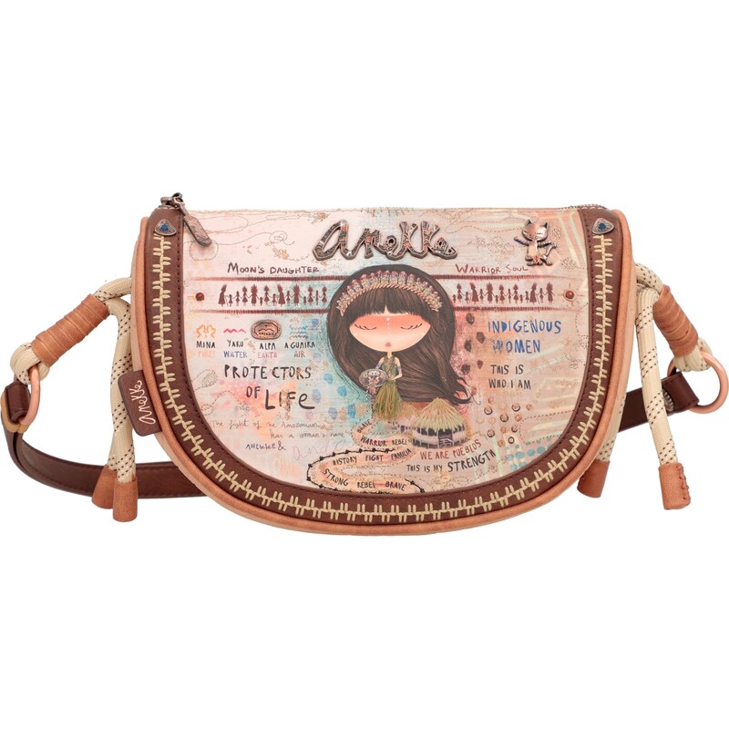 Anekke kulatá crossbody kabelka Menire