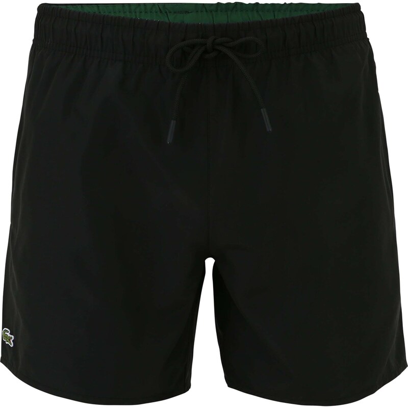 LACOSTE Plavky tmavě zelená / červená / černá / bílá