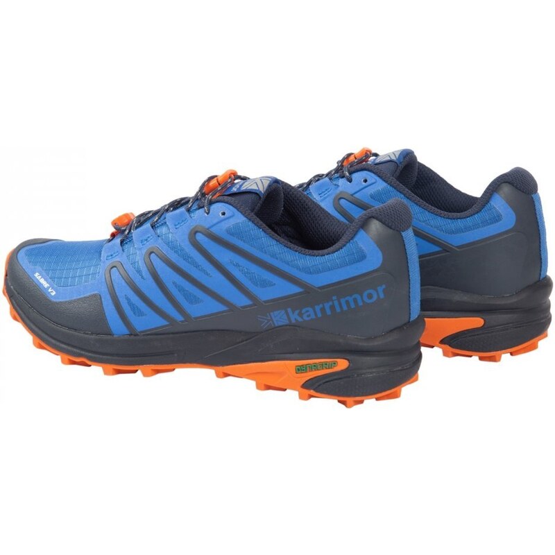 Karrimor Sabre 3 Junior Boys Trail Running Shoes Blue/Orange