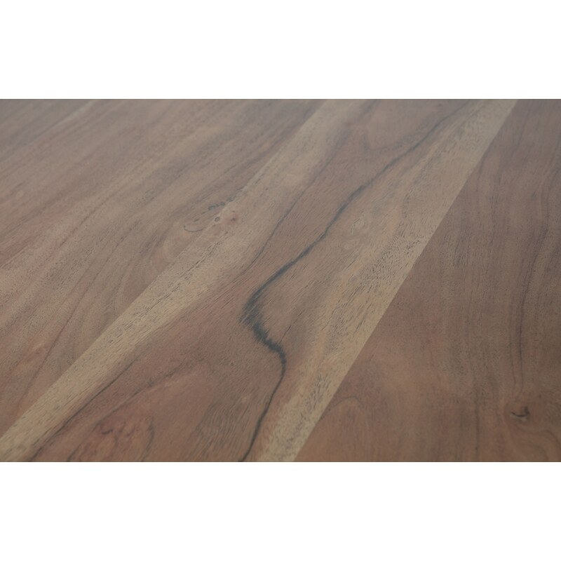Hoorns Hnědý mangový jídelní stůl Tribiani 120 cm