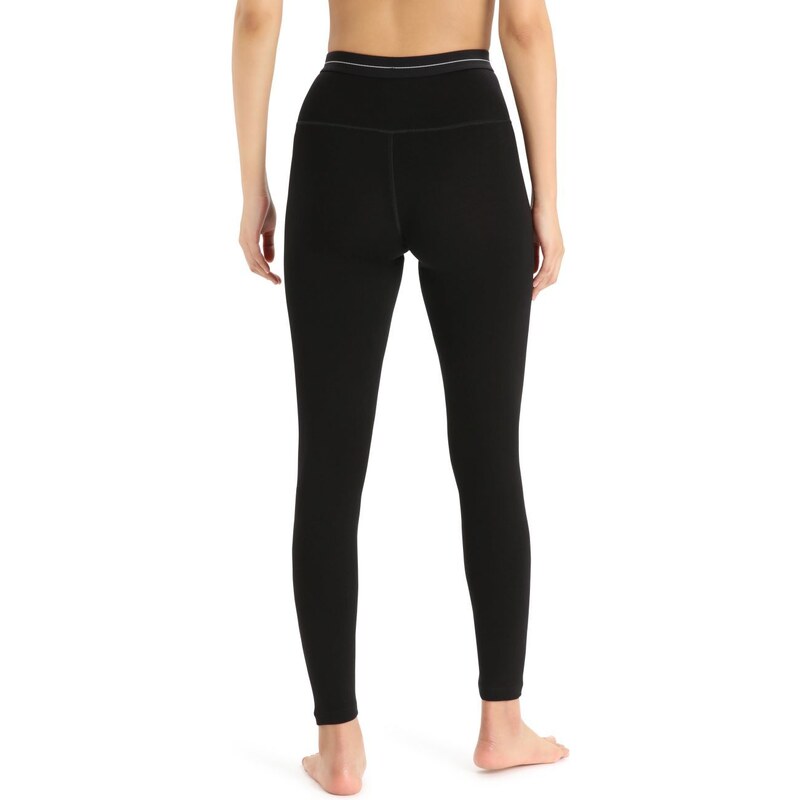 Dámské spodky ICEBREAKER Wmns 260 Tech High Rise Leggings, Black velikost: XL