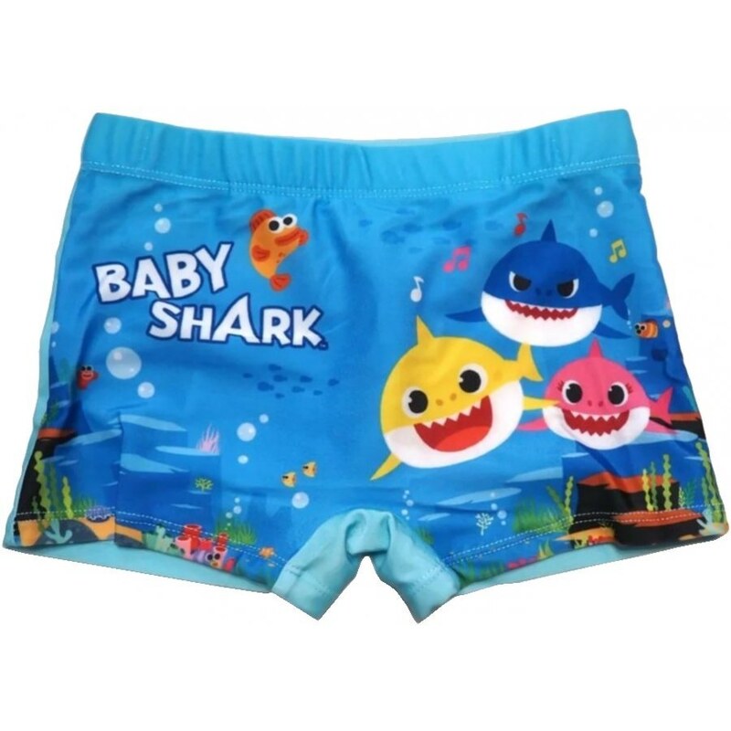 E plus M Dětské / chlapecké plavky boxerky Baby Shark