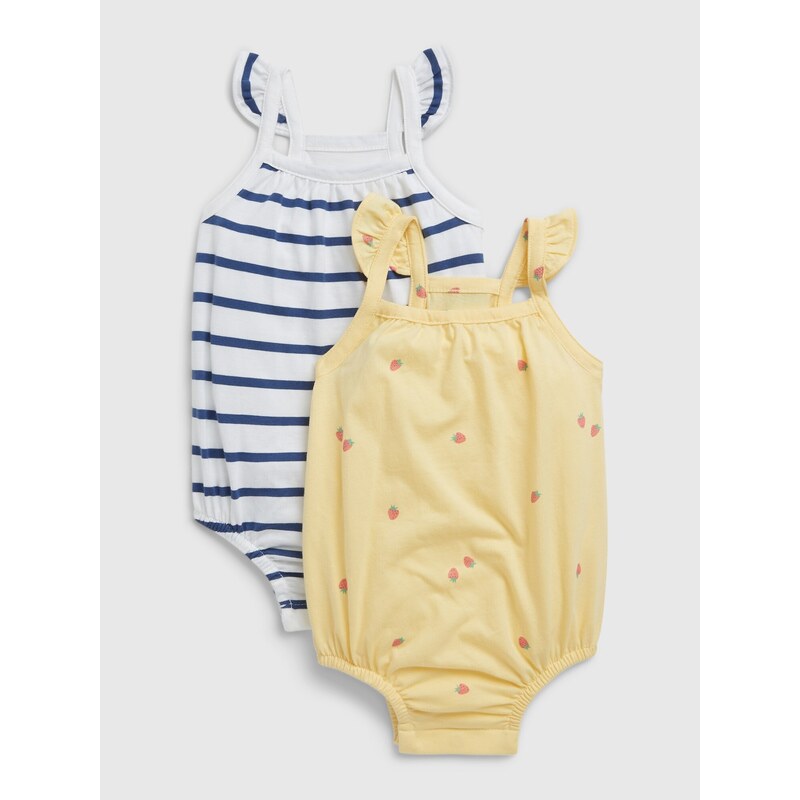 GAP Baby body z organické bavlny, 2 ks - Holky