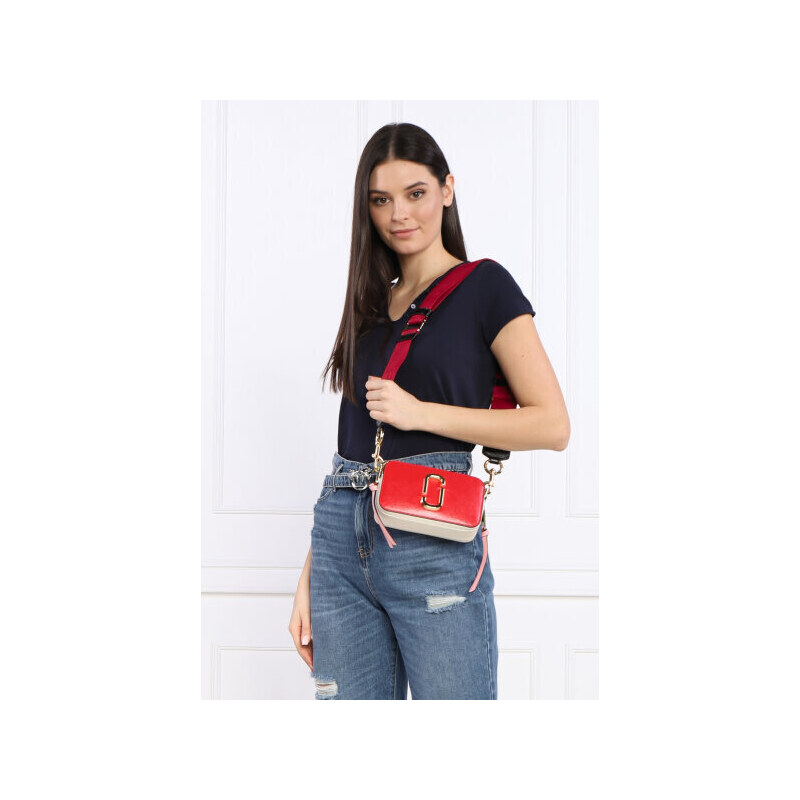 Marc Jacobs Kůžoná crossbody kabelka THE SNAPSHOT GLAMI.cz