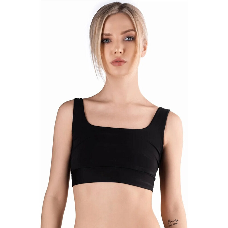 Dámský Crop Top Meméme Black