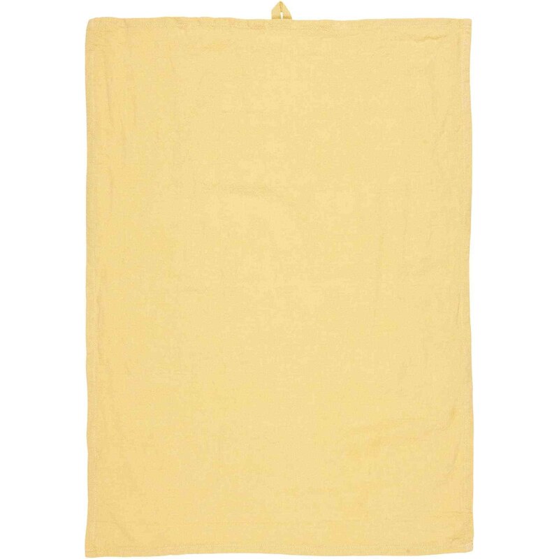 IB LAURSEN Utěrka Freja Soft yellow 50 x 70 cm