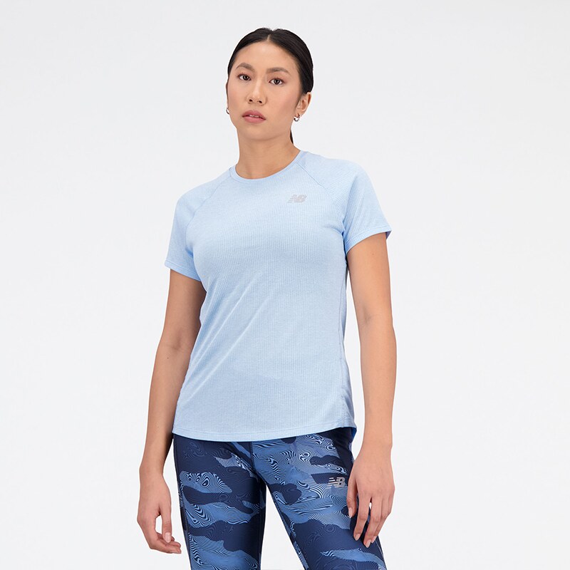Dámské tričko New Balance WT21262BZH – modré
