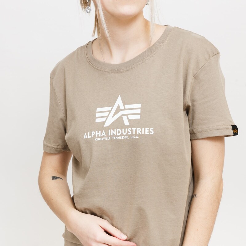 Alpha Industries New Basic T Wmn vintage sand