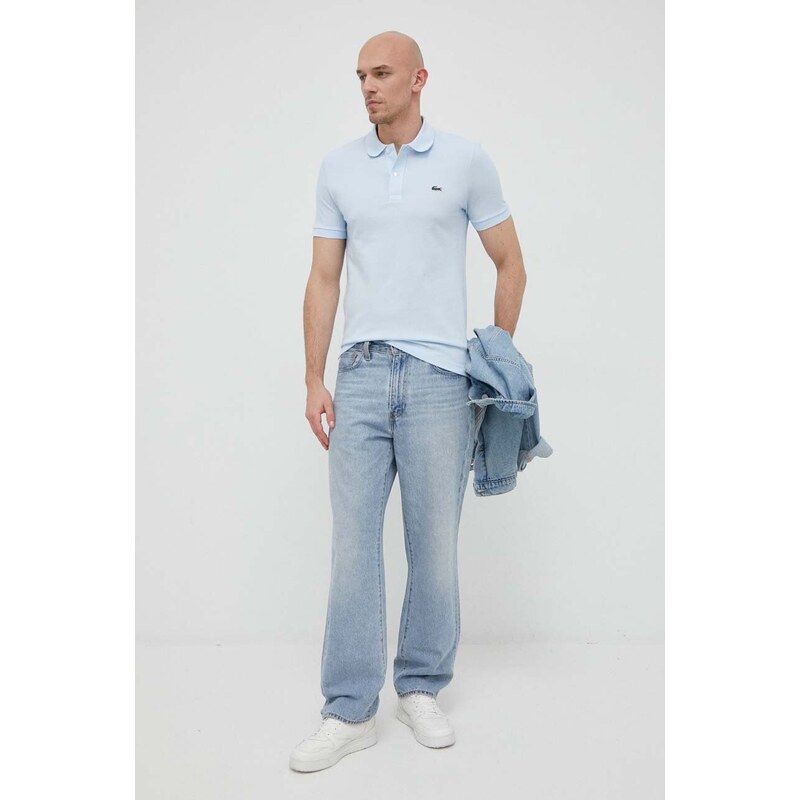 Bavlněné polo tričko Lacoste