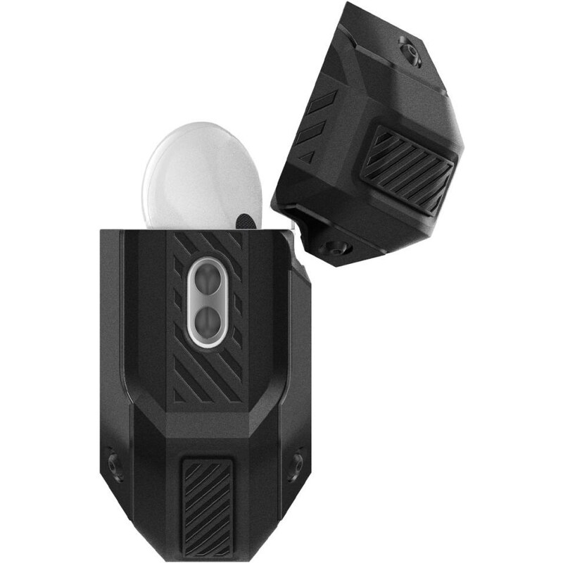 Pouzdro na sluchátka AirPods Pro - Spigen, Tough Armor MagSafe Black