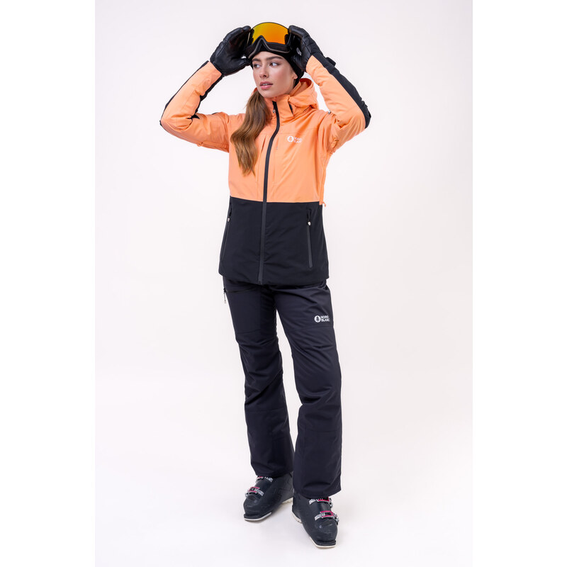 Nordblanc Oranžová dámská lyžařská bunda SEPARATED