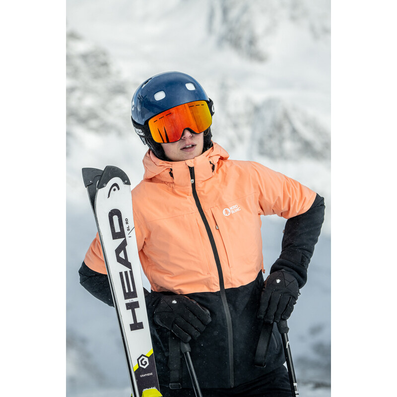 Nordblanc Oranžová dámská lyžařská bunda SEPARATED