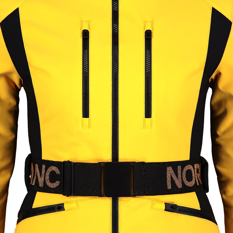 Nordblanc Žlutá dámská softshellová lyžařská bunda HEROINE