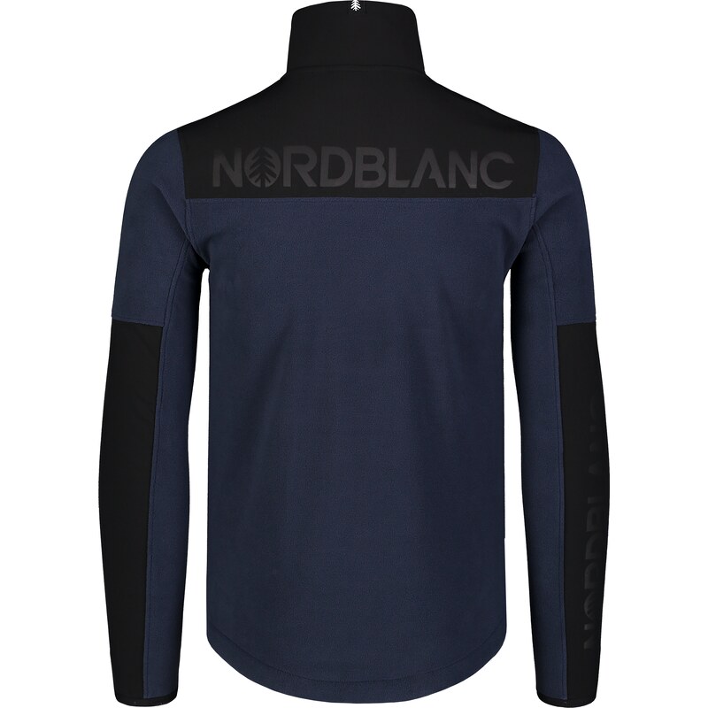 Nordblanc Modrá pánská lehká fleecová mikina DRIP