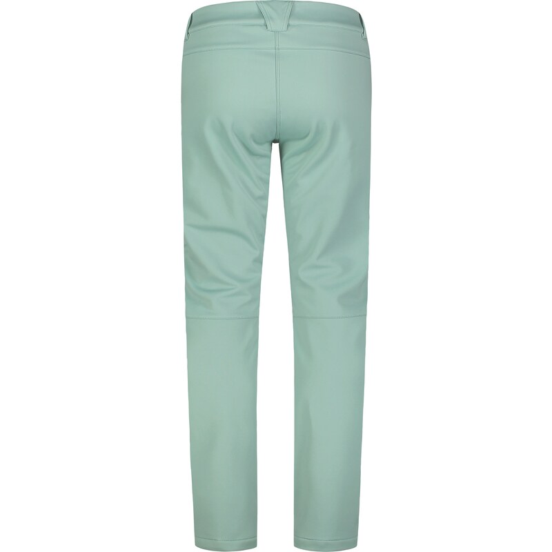 Nordblanc Zelené dámské zateplené softshellové kalhoty OUTING