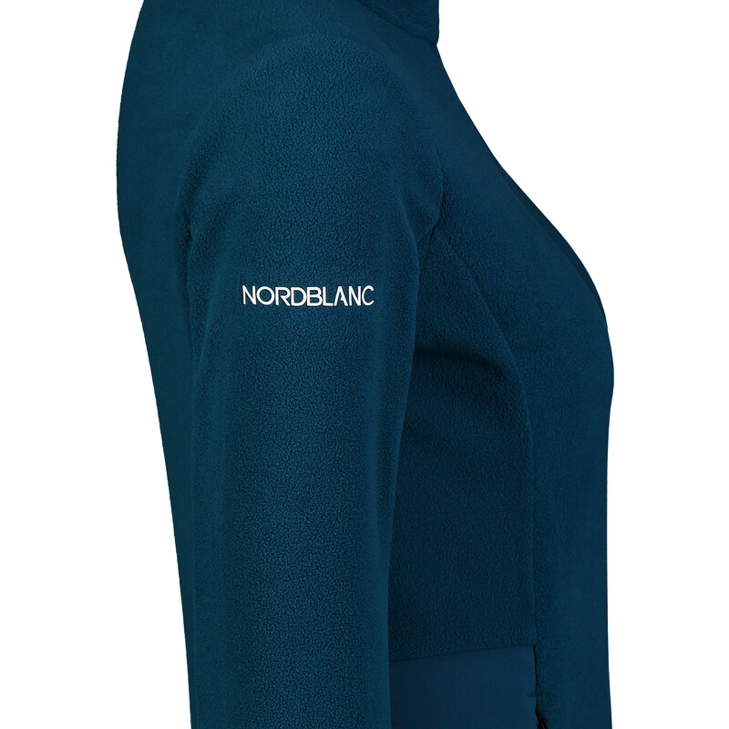 Nordblanc Modrá dámská lehká fleecová mikina SCENIC