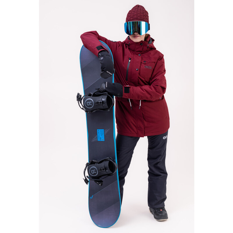 Nordblanc Vínová dámská lyžařská bunda RUPTURE