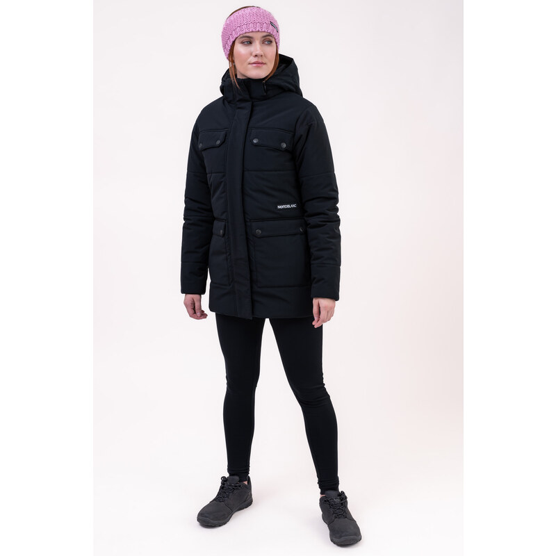 Nordblanc Černý dámský zimní kabát NIPPY