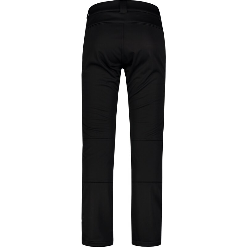 Nordblanc Černé pánské zateplené softshellové kalhoty TRAMPING