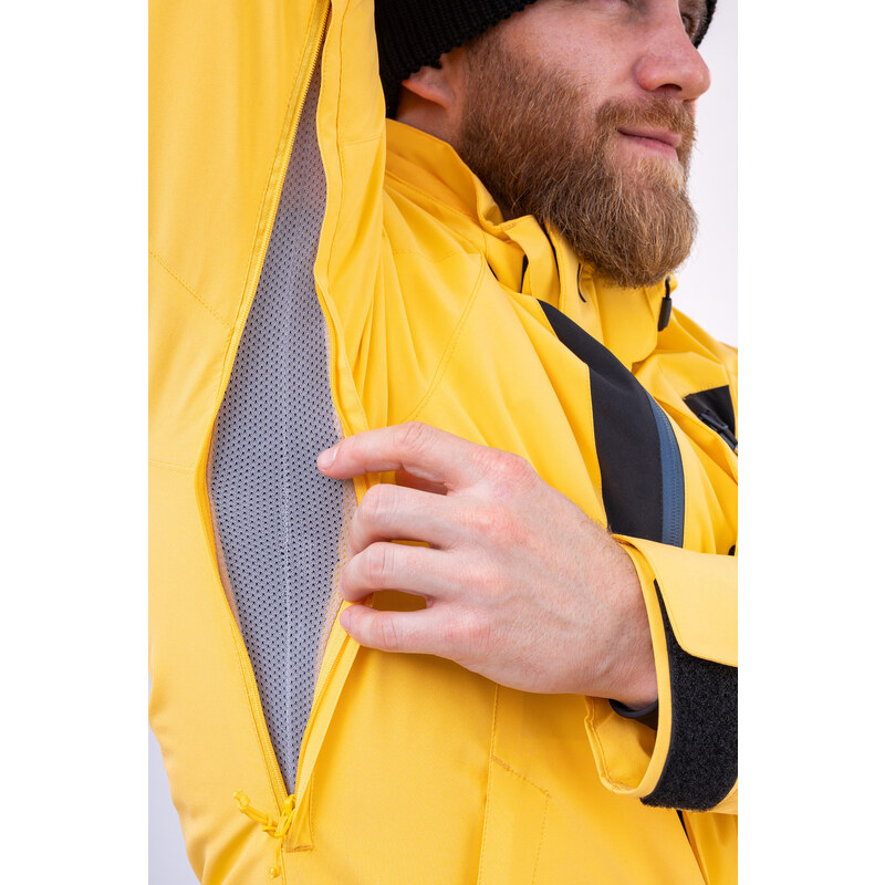 Nordblanc Žlutá pánská lyžařská bunda DISTINCT