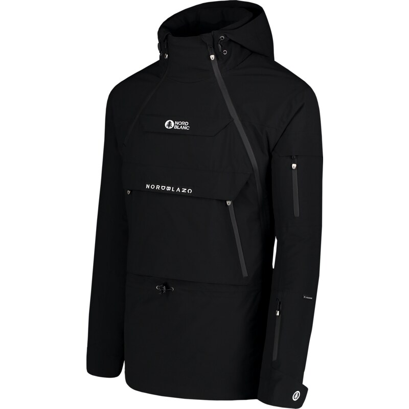 Nordblanc Černý pánský snowboardový anorak ADAPTABLE