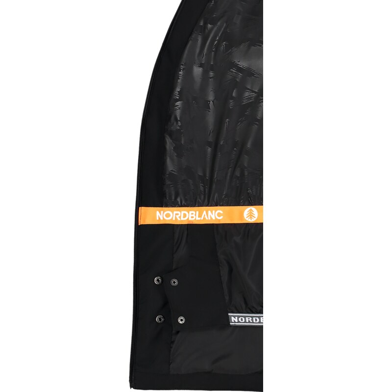 Nordblanc Černý pánský snowboardový anorak ADAPTABLE