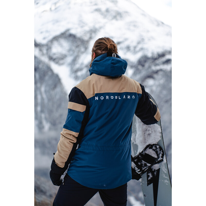 Nordblanc Modrý pánský snowboardový anorak ADAPTABLE