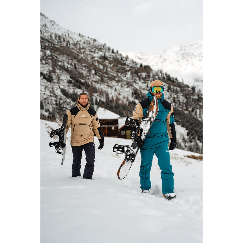 Nordblanc Zelené pánské lyžařské kalhoty SNOWCAT