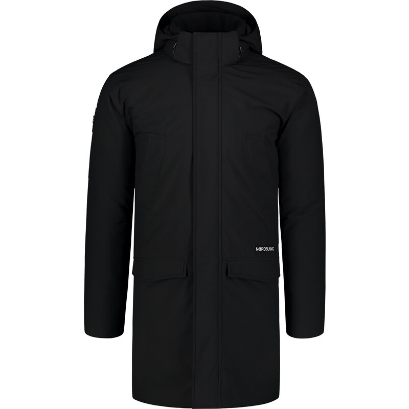 Nordblanc Černý pánský zimní kabát LIGHTNING