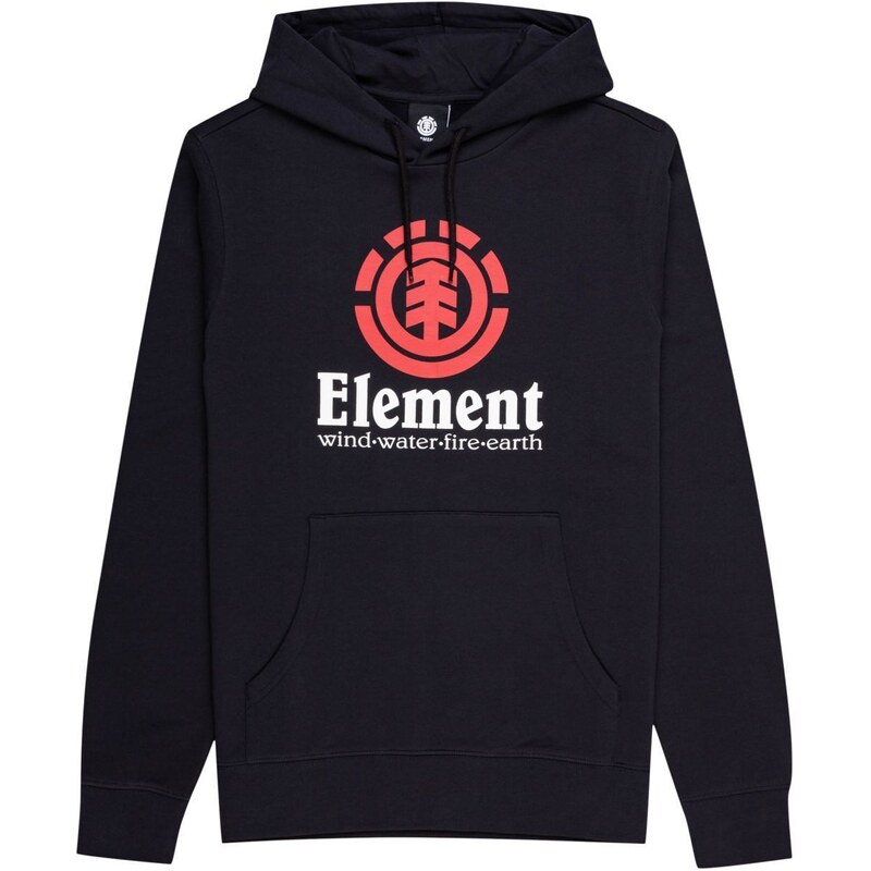 Mikina Element Vertical Hood flint black