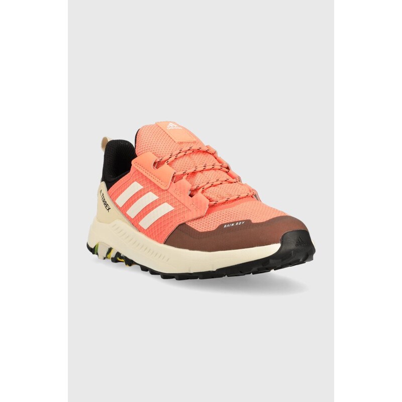 Dětské boty adidas TERREX TERREX TRAILMAKER R oranžová barva